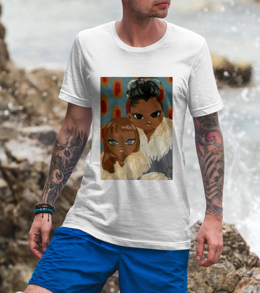 Bratz Dolls Cloe Yasmin Fashion Iconic Style Fur Outfits T-Shirt