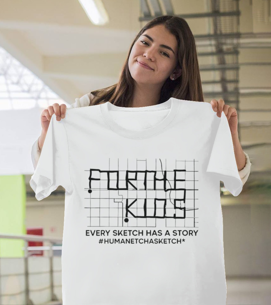 Every Sketch Has A Story #HumanEtchASketch T-Shirt