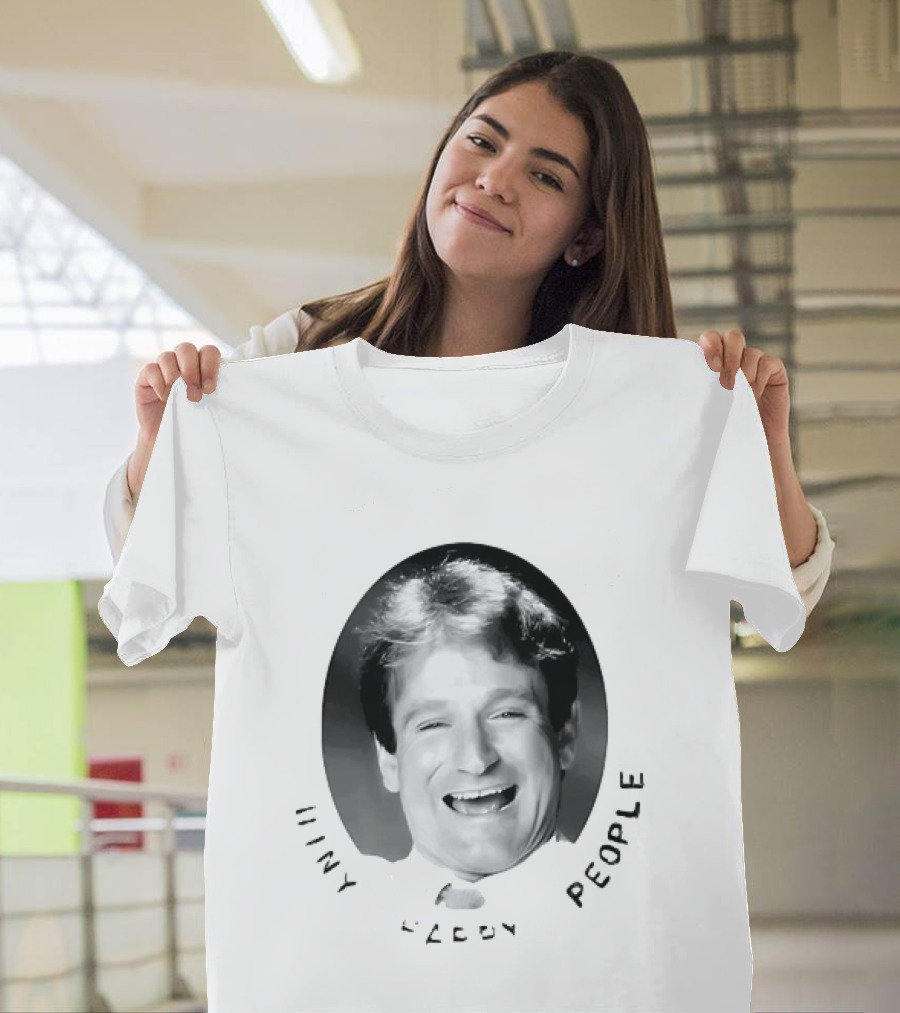 Robin Williams Shiny Happy People T-Shirt