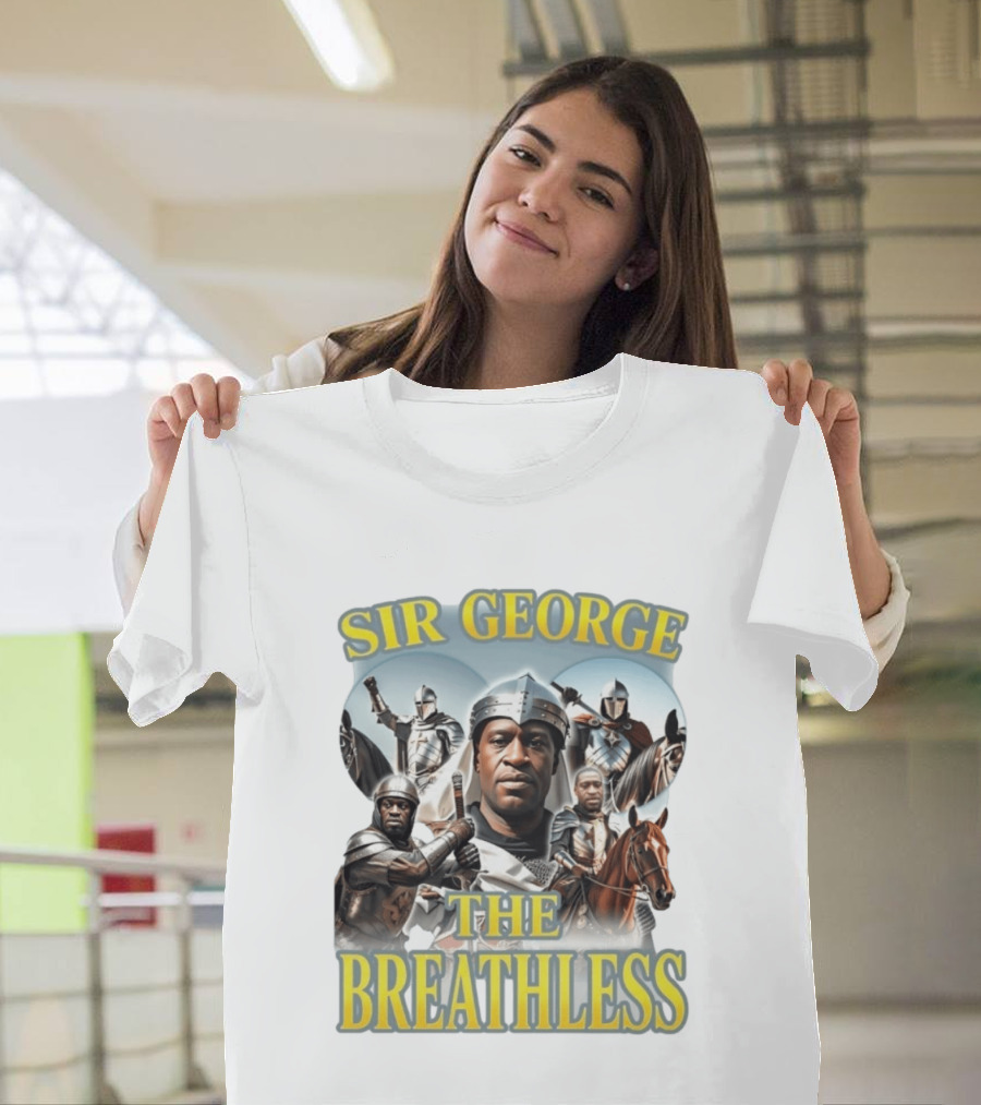 Sir George The Breathless Medieval Knight T-Shirt