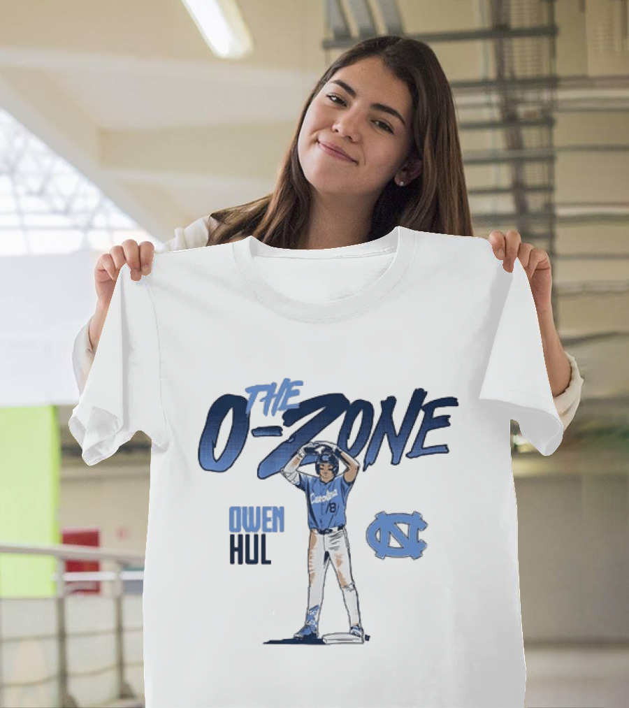 Owen Hull North Carolina Tar Heels NCAA Baseball The O Zone Carolina 8 T-Shirt