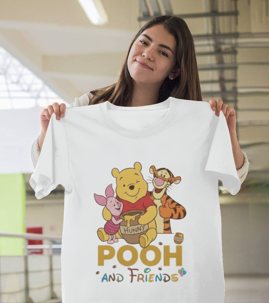 Pooh Hunny And Friends Piglet Tigger T-Shirt
