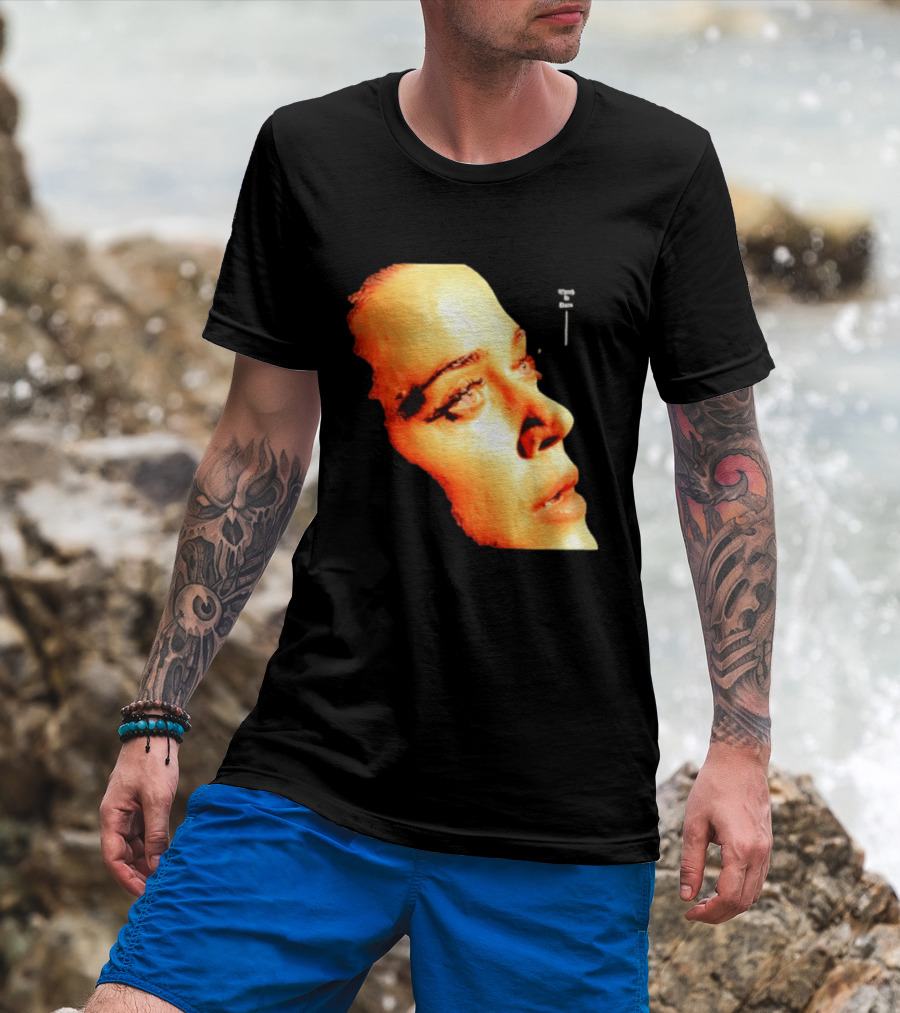 Katy Perry It Burn Music Artist Singer Celebrity Fiery Face T-Shirt