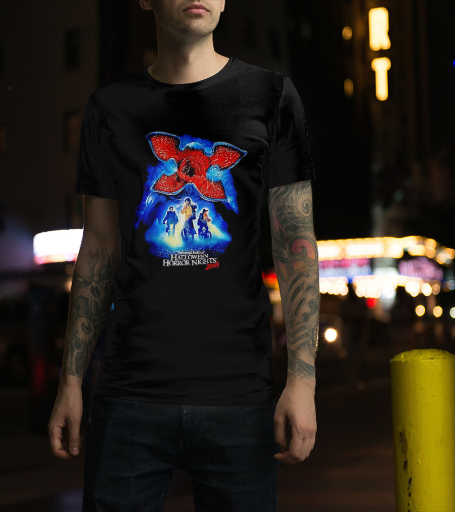 Demogorgon Stranger Things Universal Studios Halloween Horror Nights 2018 T-Shirt