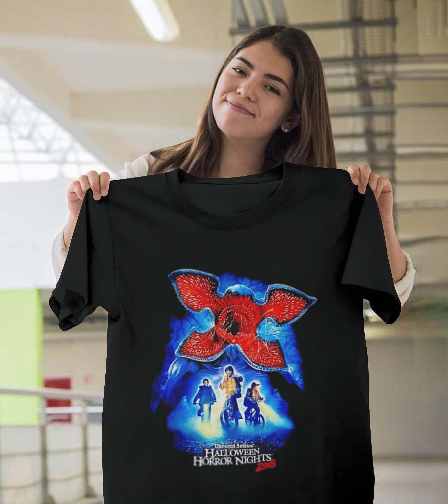 Demogorgon Stranger Things Universal Studios Halloween Horror Nights 2018 T-Shirt