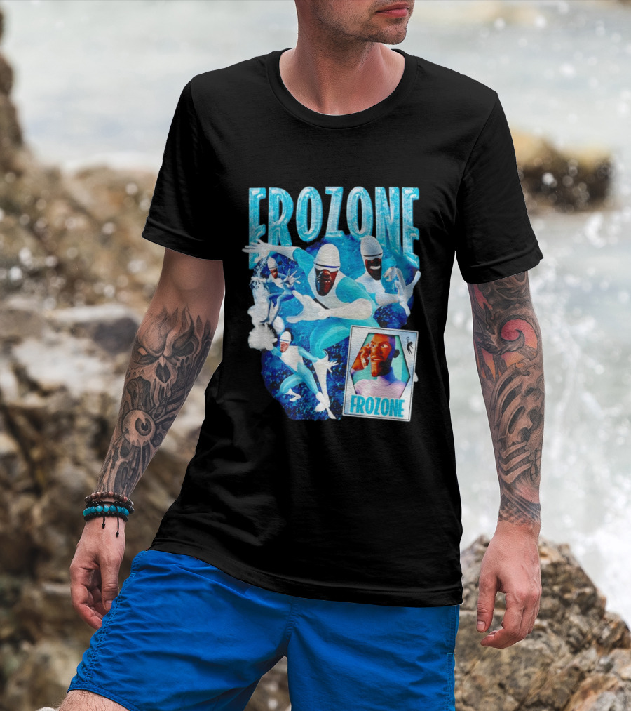 Frozone The Incredibles Disney Movie T-Shirt