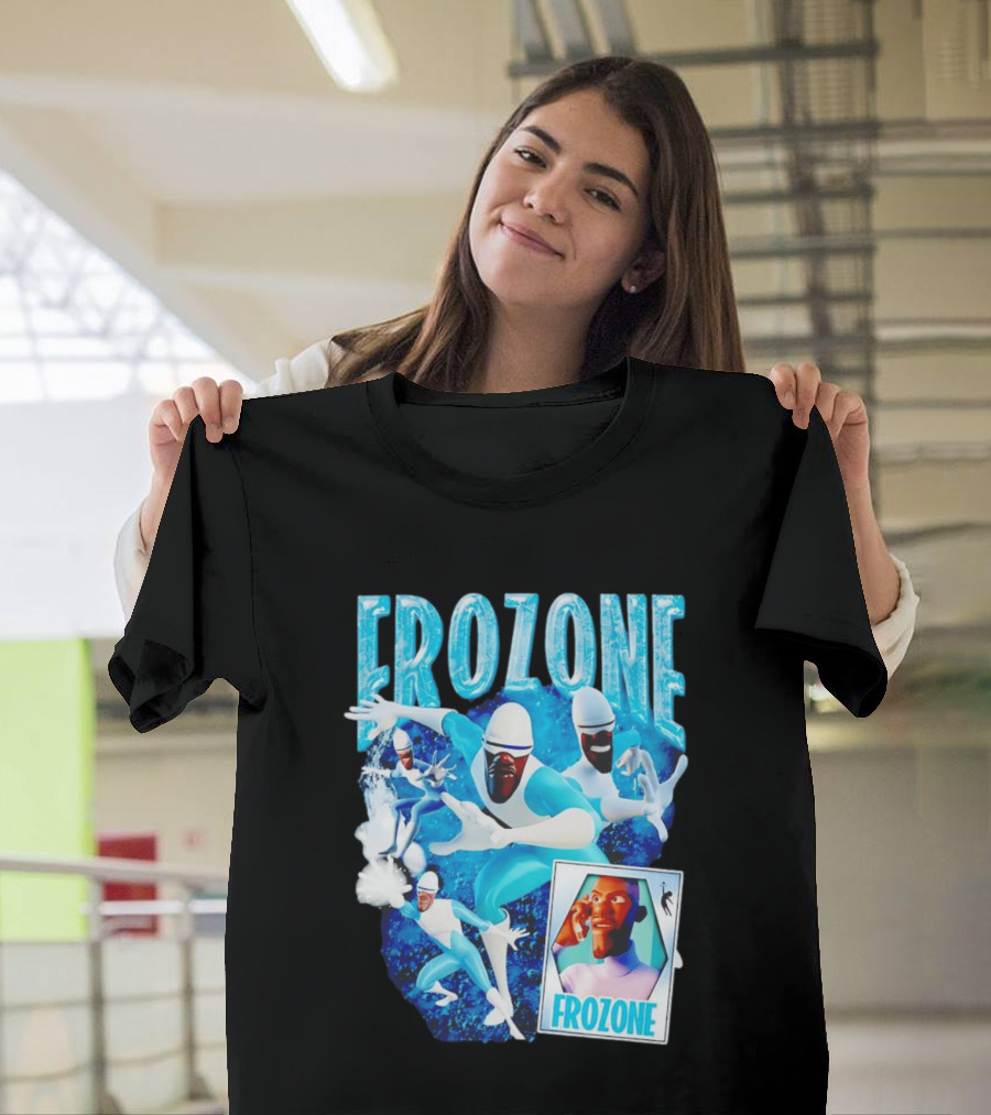 Frozone The Incredibles Disney Movie T-Shirt