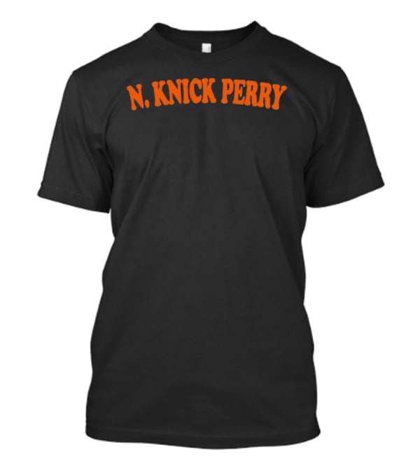 N. Knick Perry New York Knicks Retro Style Classic Orange T-Shirt