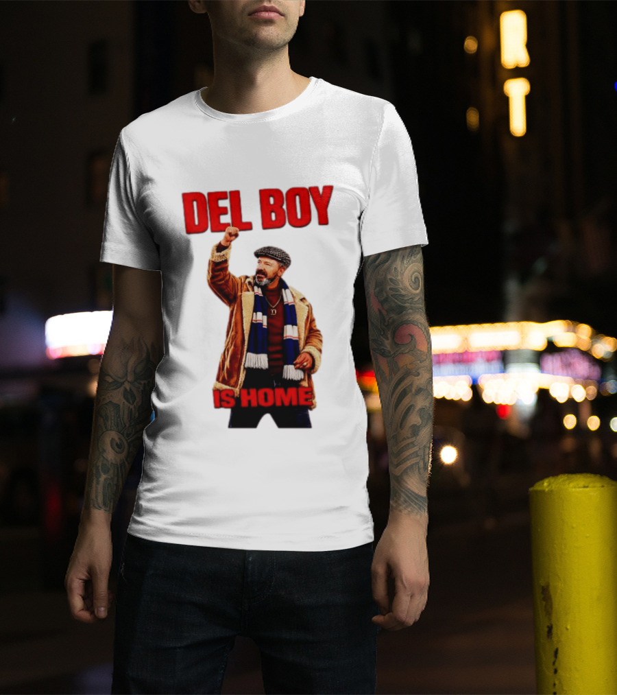 Del Boy Only Fools And Horses Is Home Vintage Look T-Shirt