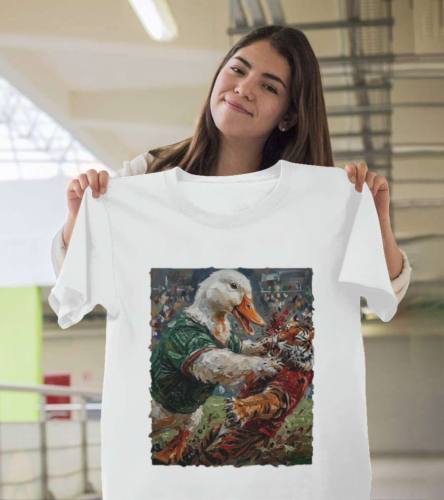 Oregon Ducks Auburn Tigers Football Rivalry Clash T-Shirt