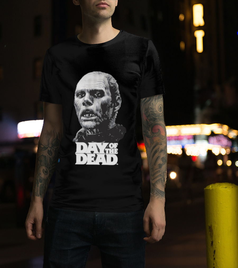 Bub Zombie Day Of The Dead Horror Movie Merchandise T-Shirt