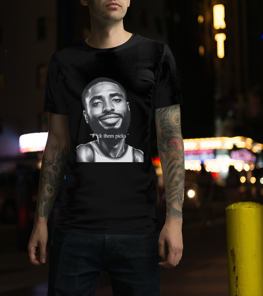 Los Angeles Lakers LeBron James Fck Them Picks T-Shirt