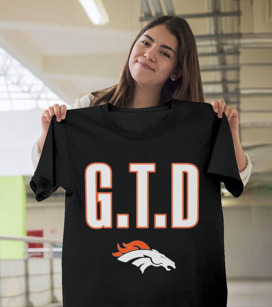 Denver Broncos GTD Official Team Merchandise T-Shirt