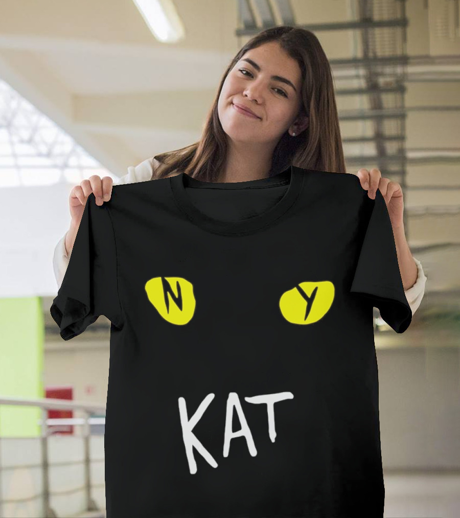 New York NY KAT Cat Eyes Karl Anthony Towns Knicks T-Shirt