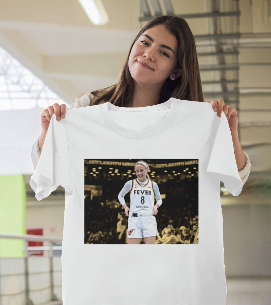 Indiana Fever Basketball Sophie's Favorite Knicks Player NBA Title Pursuit T-Shirt