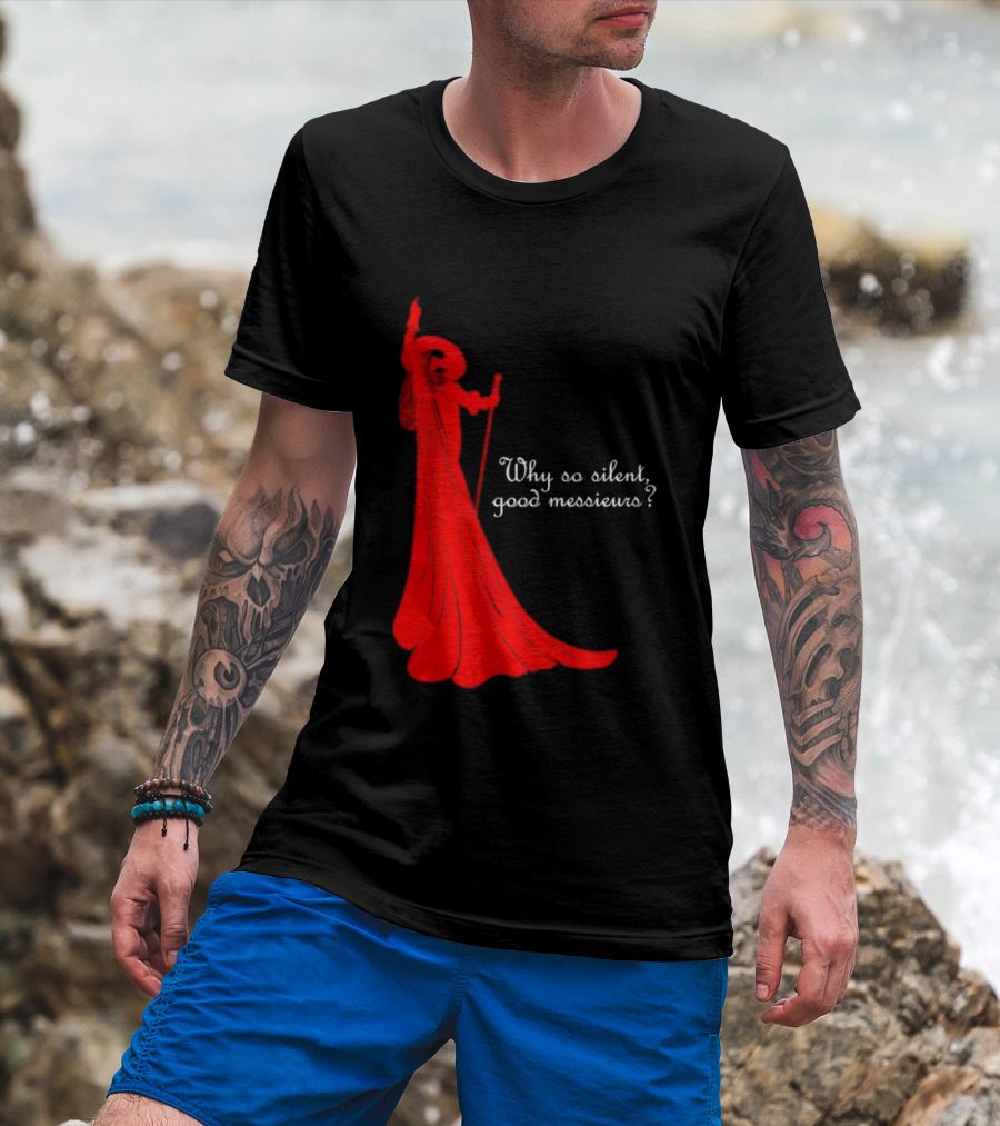 Phantom Why So Silent Good Messieurs Red T-Shirt