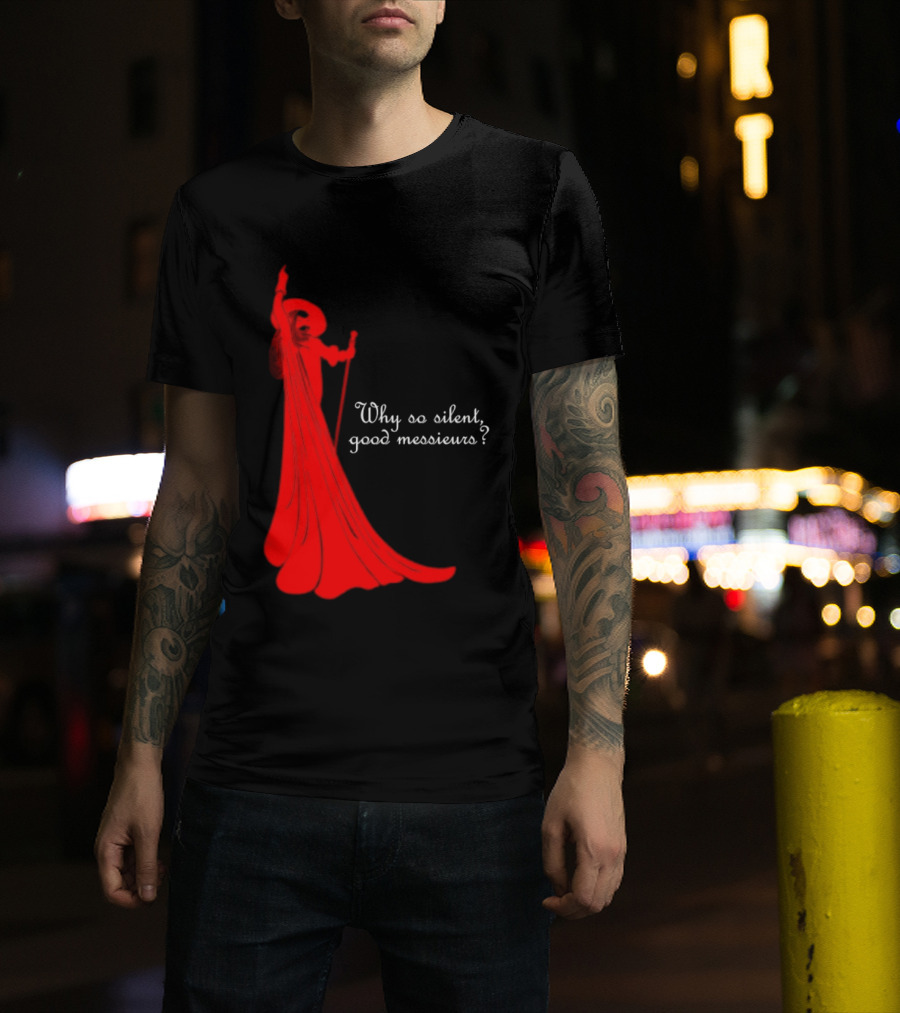 Phantom Why So Silent Good Messieurs Red T-Shirt