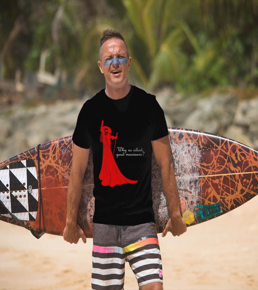 Phantom Why So Silent Good Messieurs Red T-Shirt
