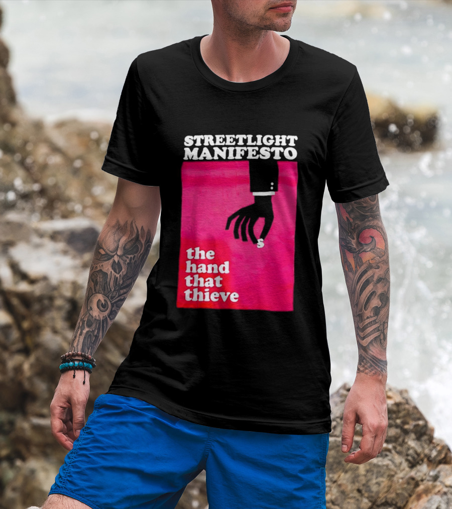 Streetlight Manifesto The Hand That Thieve Album Cover T-Shirt