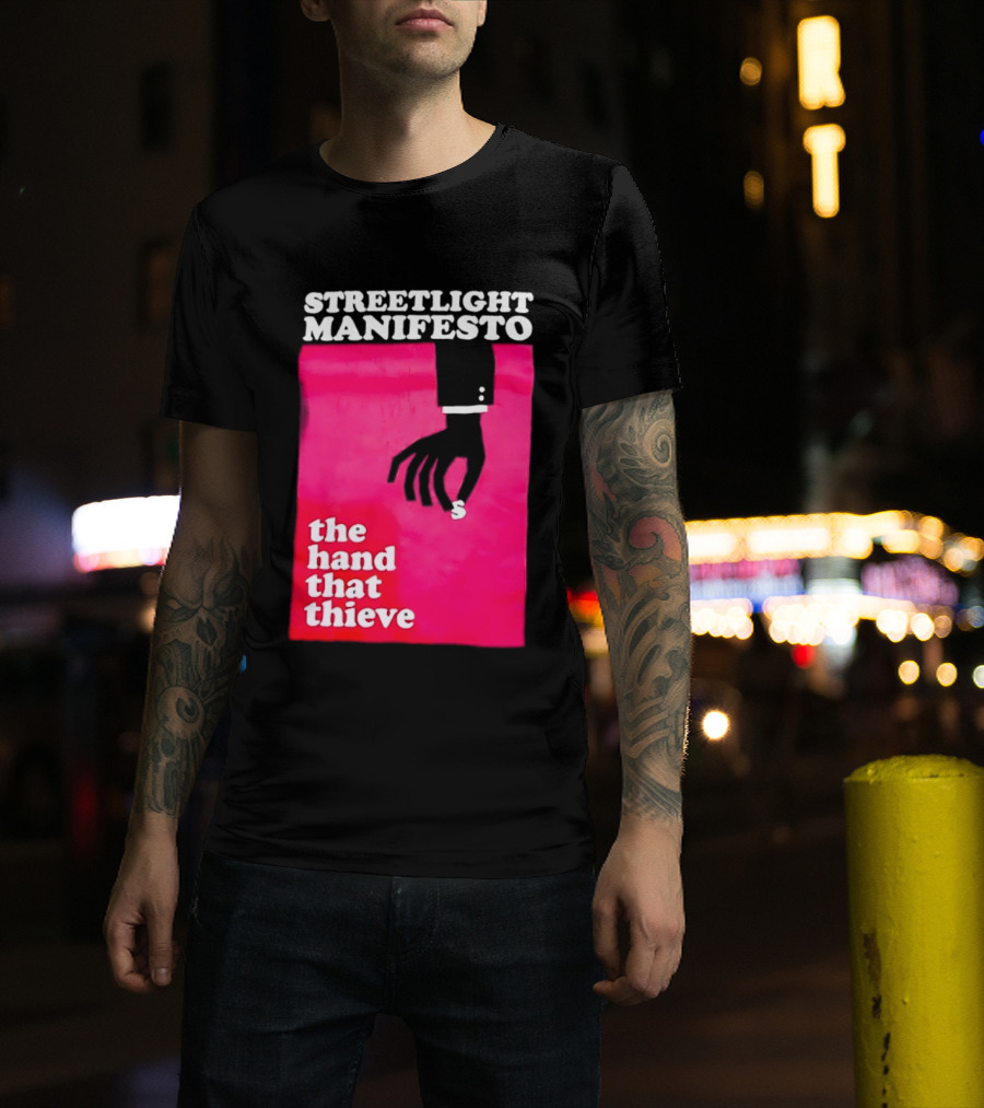 Streetlight Manifesto The Hand That Thieve Album Cover T-Shirt