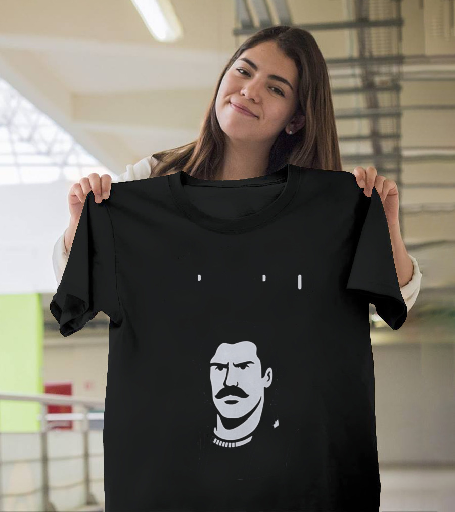 THEY RE CHIMPIN OUT Retro Mustache T-Shirt