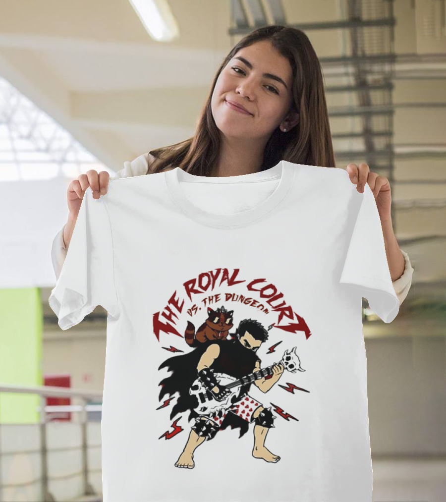 The Royal Court Vs The Dungeon Carl And Princess Donut Scott Pilgrim Vs The World T-Shirt