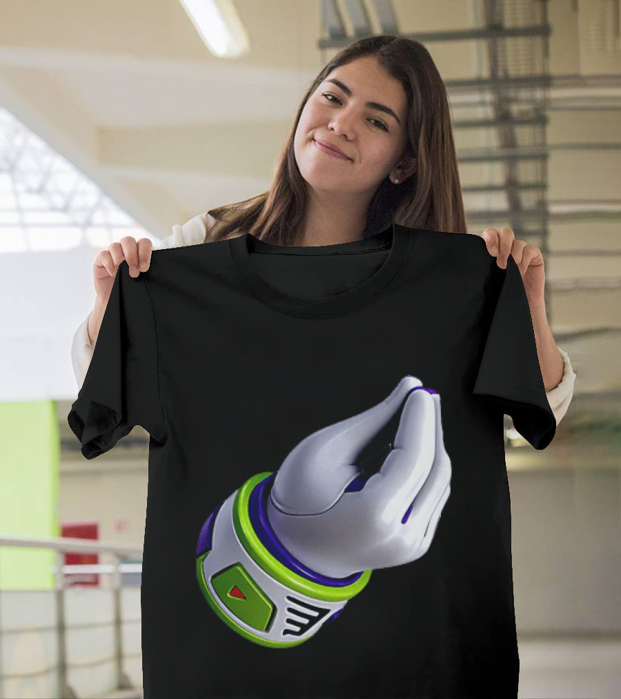 Buzz Lightyear Toy Story Ma Che Vuoi Hand Gesture T-Shirt
