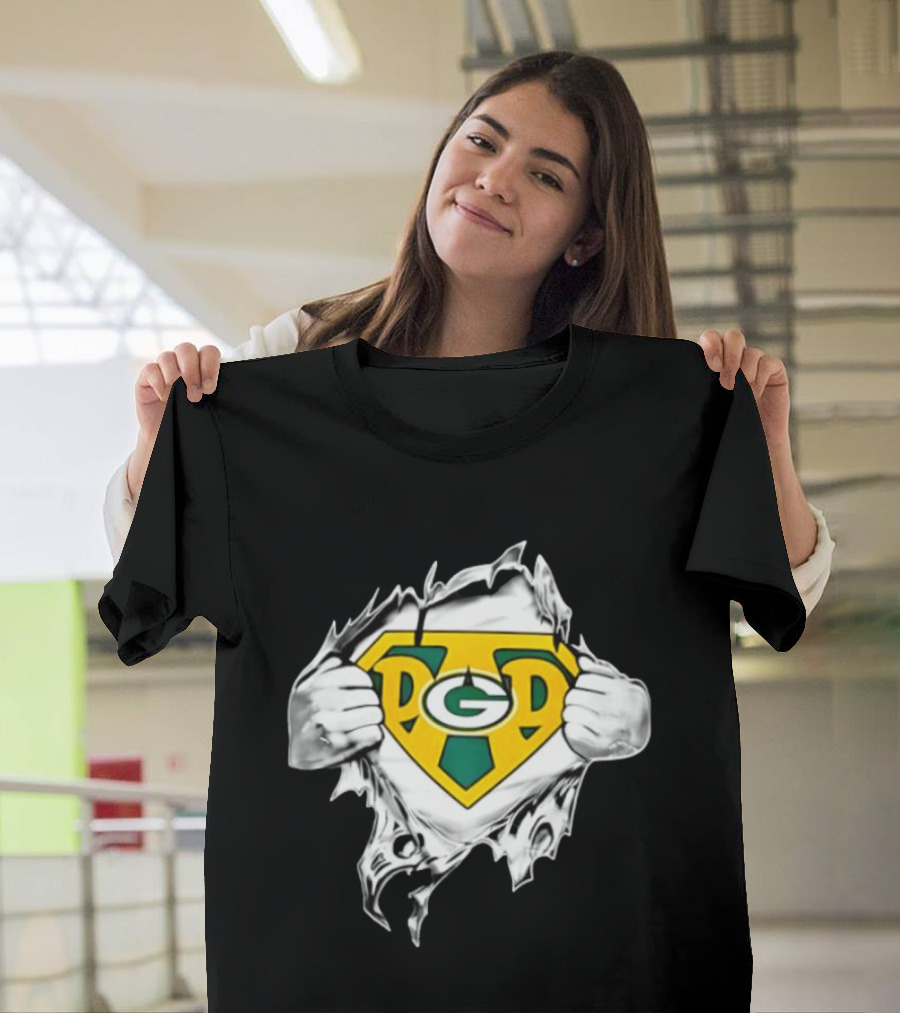Green Bay Packers Super Dad PGD Father's Day T-Shirt