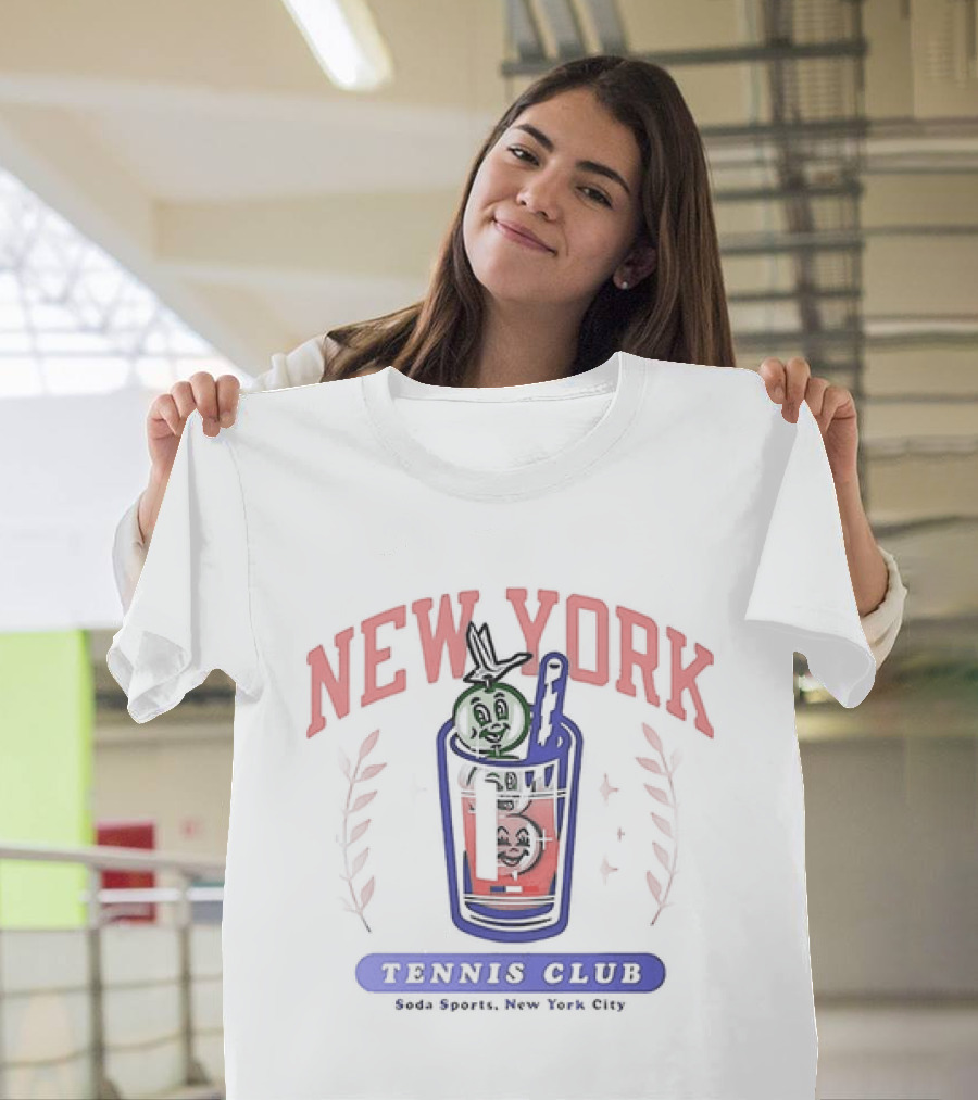 New York Tennis Club Soda Spots City T-Shirt