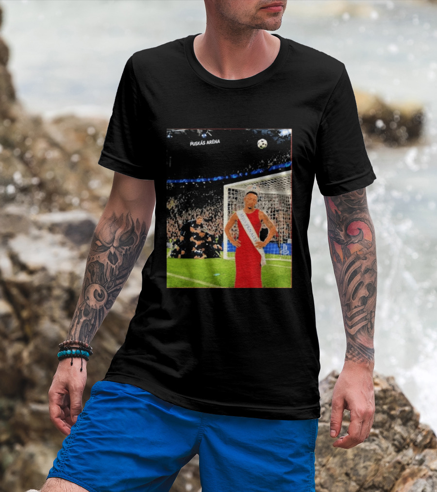 Gabriel Miss Penalty Puskás Aréna Football Moment T-Shirt