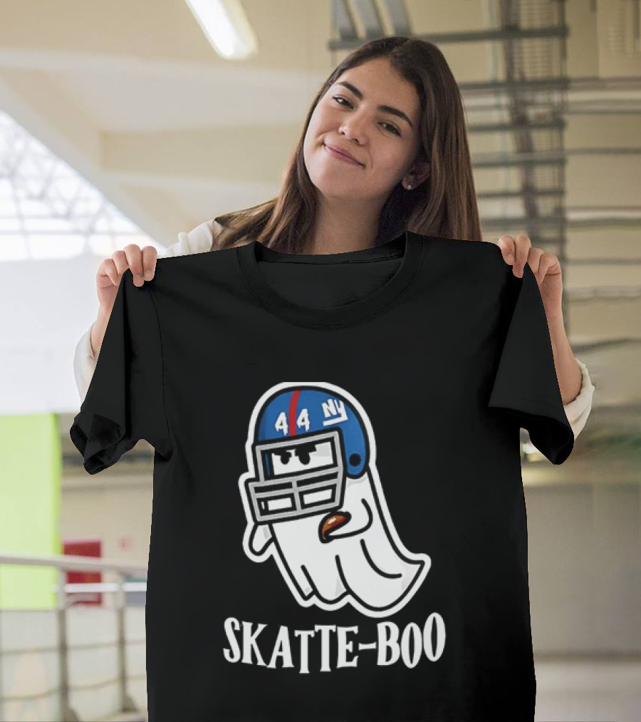 Ghost Skatte Boo Cam New York Giants Football 2025 Skatte Boo T-Shirt