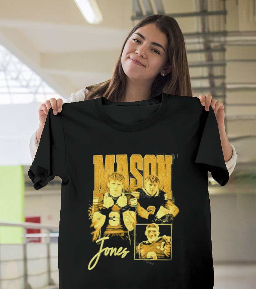 Mason Jones Alabama Crimson Tide Football Player T-Shirt