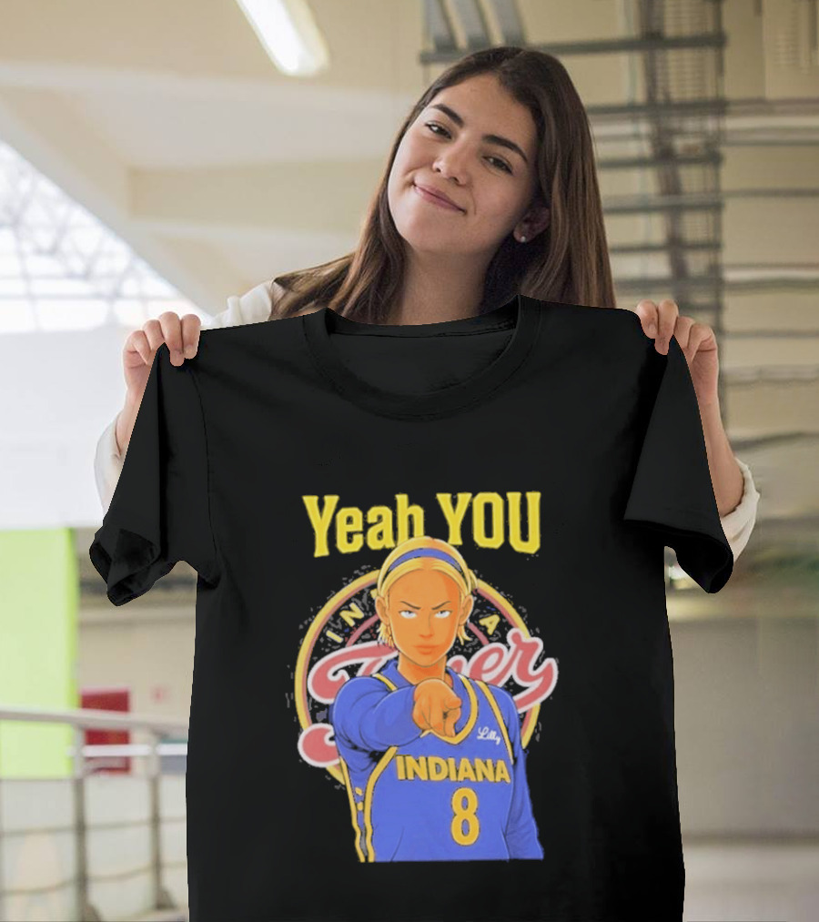 Yeah You Indiana Fever Number 8 T-Shirt