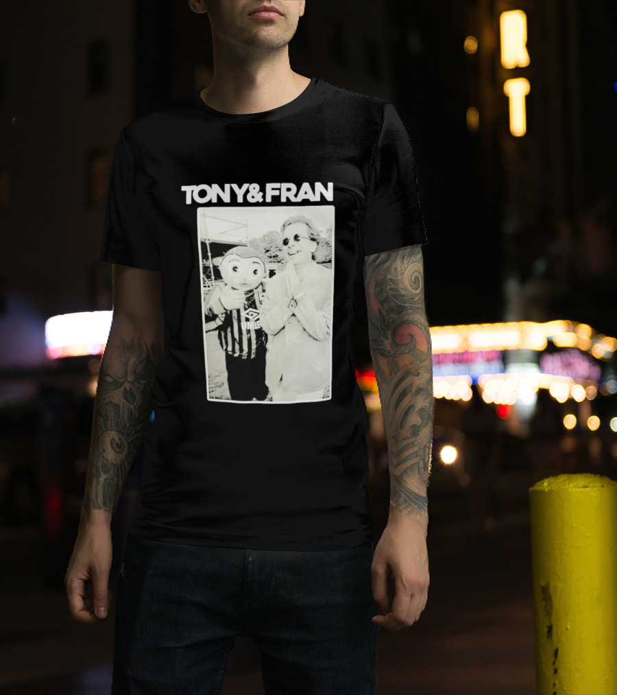 TONY & FRAN Frank Sidebottom Umbro Motif T-Shirt