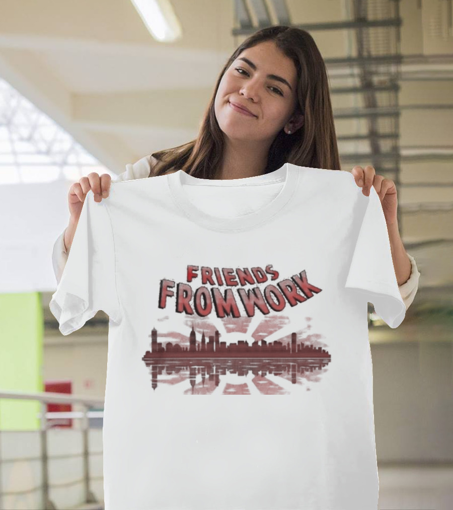 Friends From Work Spider Man Brand New Day Web Symbol Reflections T-Shirt