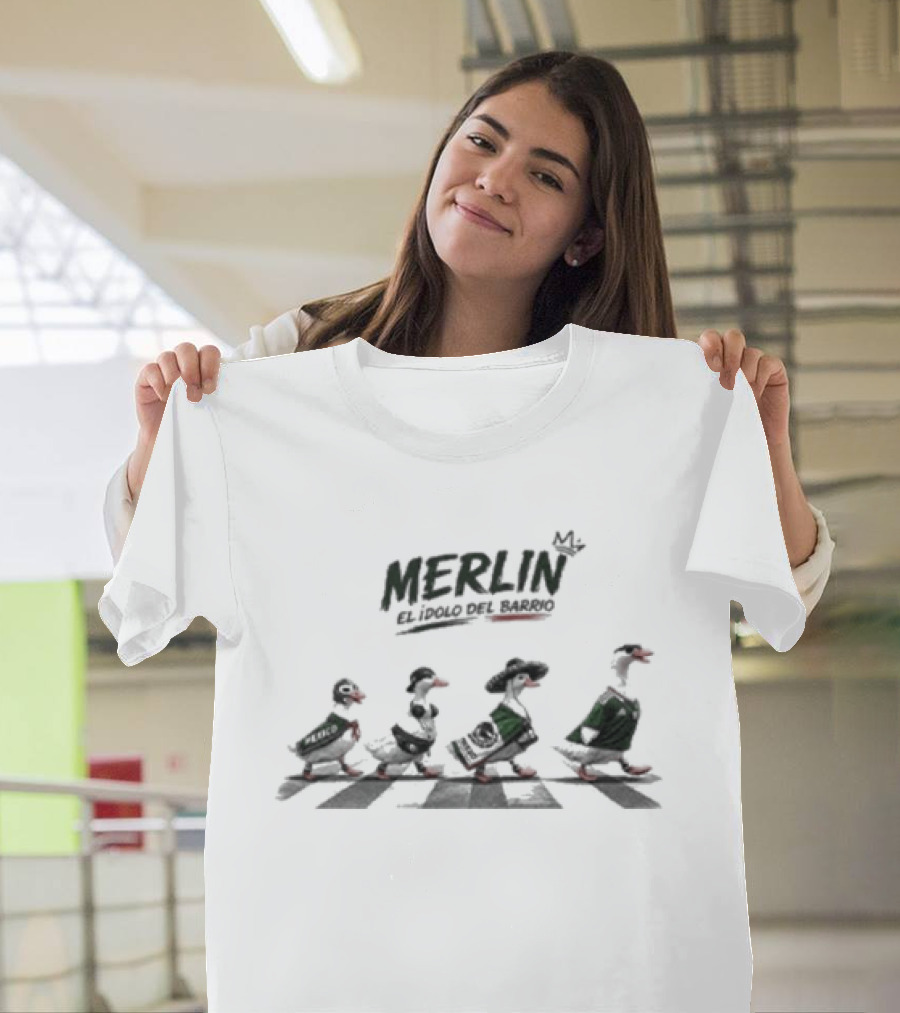 Merlin Mexico Duck Evolution El Idolo Del Barrio T-Shirt