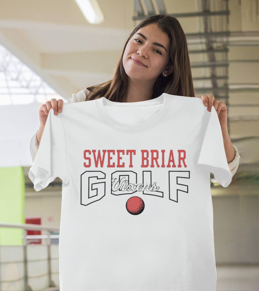 Sweet Briar College Vixens Golf NCAA Team Spirit T-Shirt