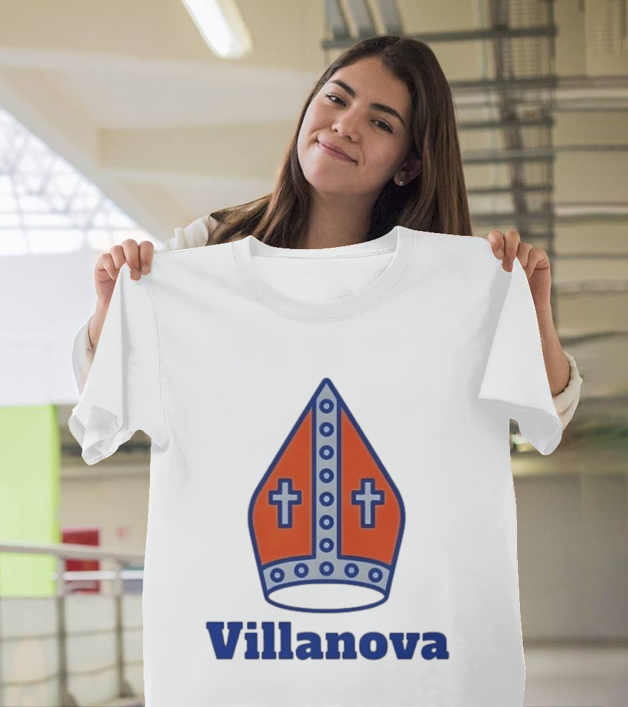 Villanova Nova Knicks Pope New York Basketball NBA 2026 Mashup T-Shirt