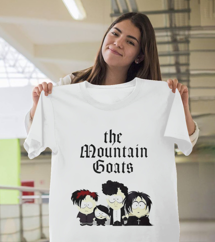 South Park Characters As The Mountain Goats Gothic T-Shirt