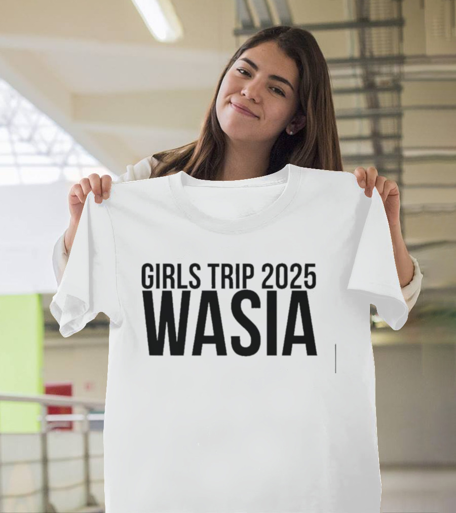 Girls Trip 2025 Wasia Vacation Travel T-Shirt