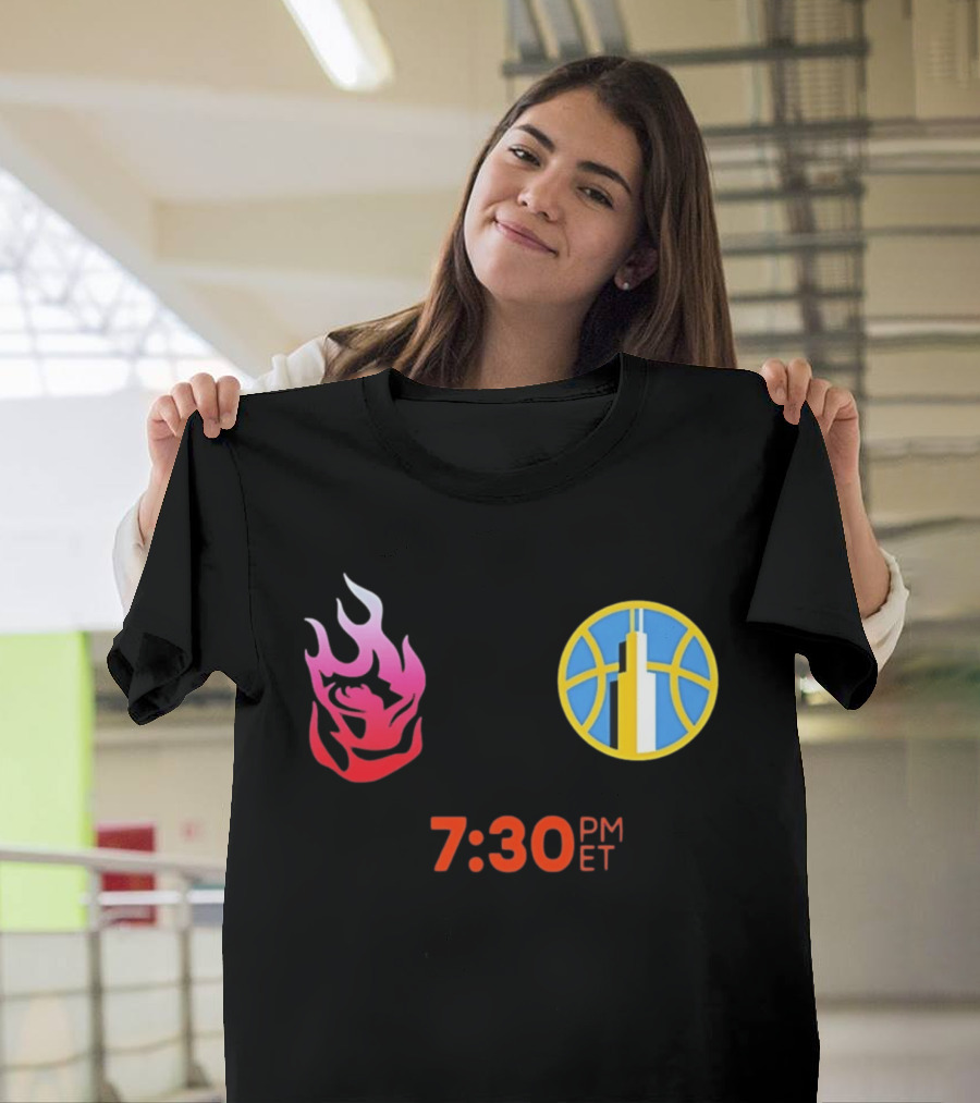 Washington Mystics Chicago Sky 7:30 PM ET Matchup T-Shirt
