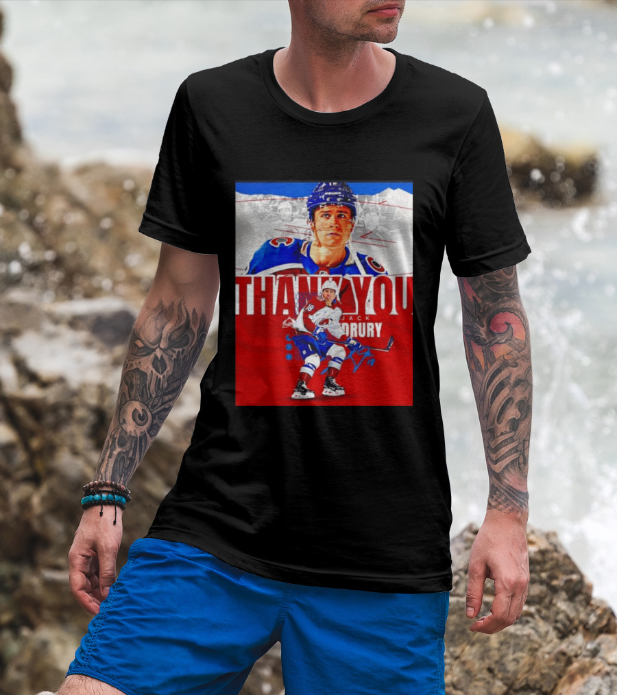Jack Drury Thank You Colorado Avalanche T-Shirt