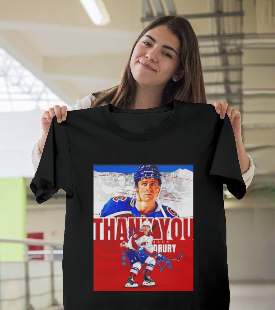 Jack Drury Thank You Colorado Avalanche T-Shirt