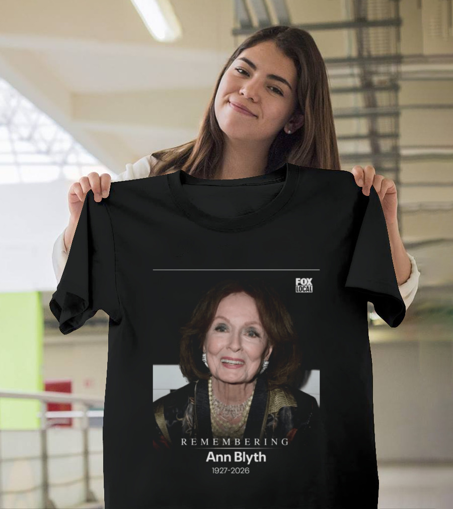 Remembering Ann Blyth 1927 2026 Fox Local T-Shirt
