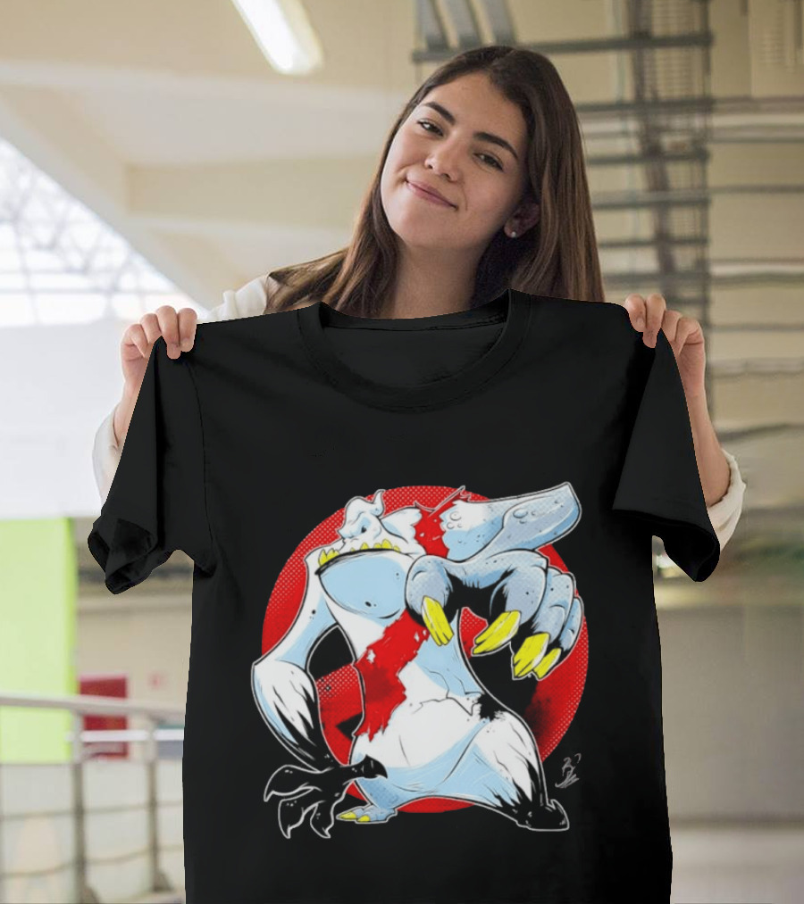 Stay Puft Marshmallow Man Angry Kaiju Ghostbusters Monster Claws T-Shirt