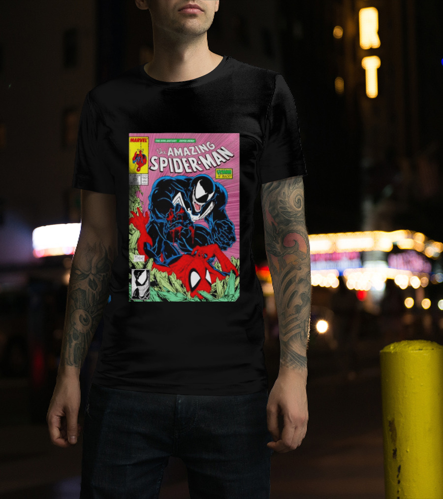 The Amazing Spider Man 316 Venom Is Back Marvel Comic Book Cover T-Shirt