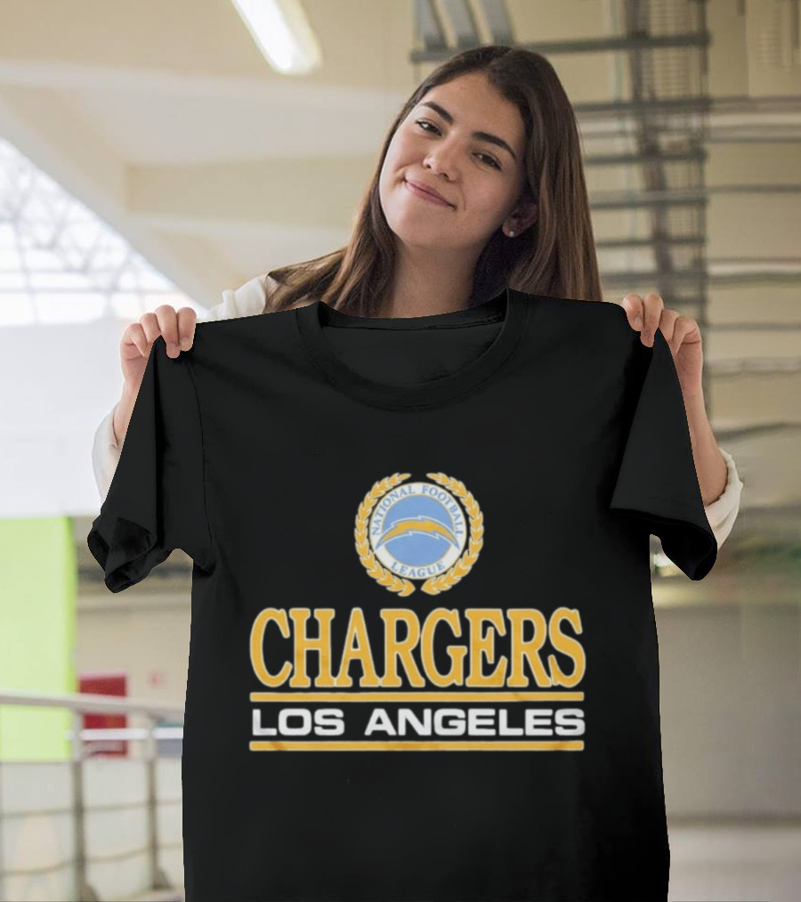 Los Angeles Chargers National Football League Crest Chargers Los Angeles T-Shirt