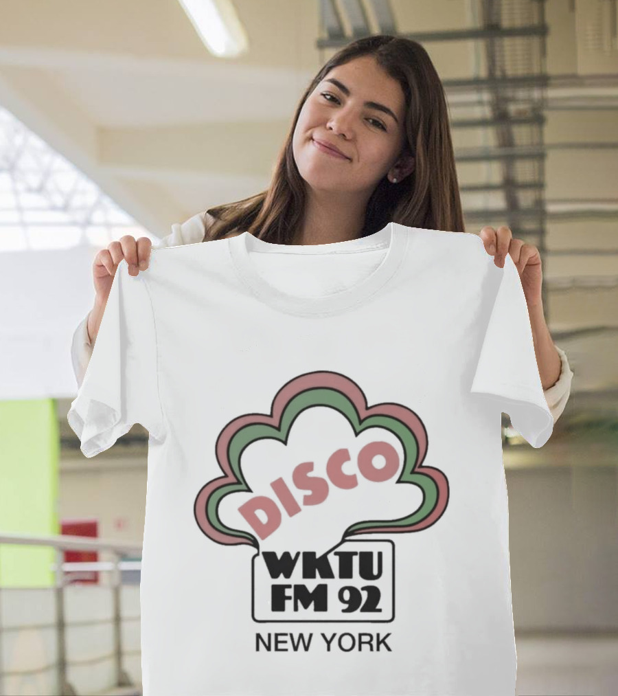 Disco WKTU FM 92 New York Radio Station T-Shirt