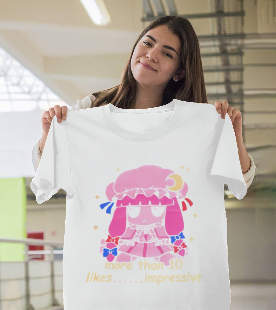 Patchouli Knowledge Touhou Project More Than 10 Likes Impressive T-Shirt