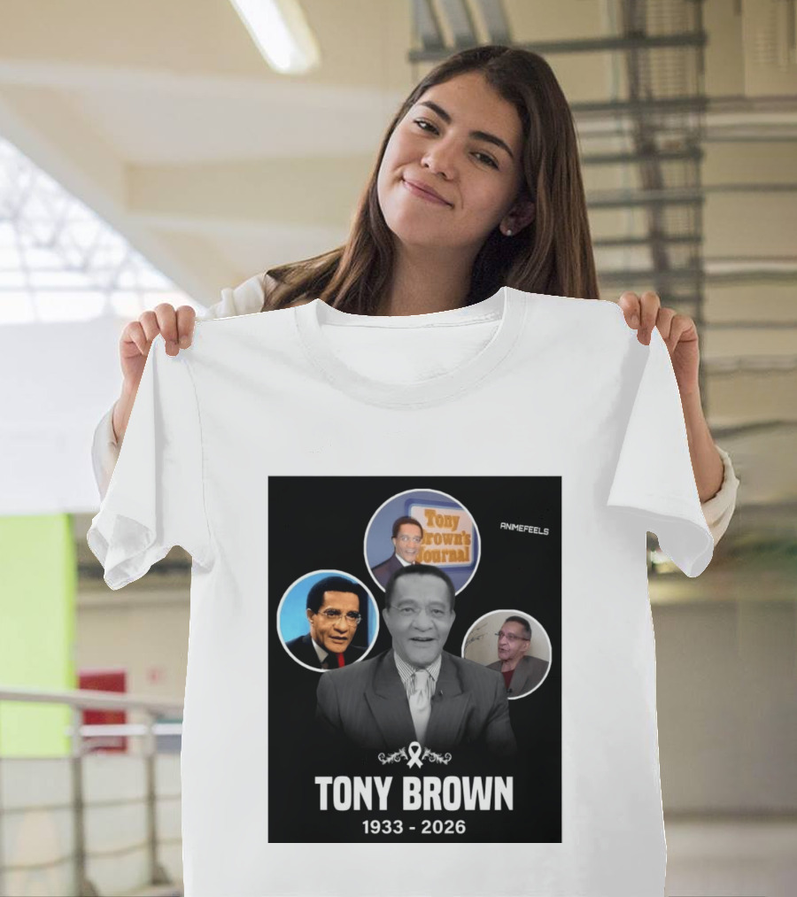 Tony Brown's Journal 1933 2026 ANIMEFEELS T-Shirt